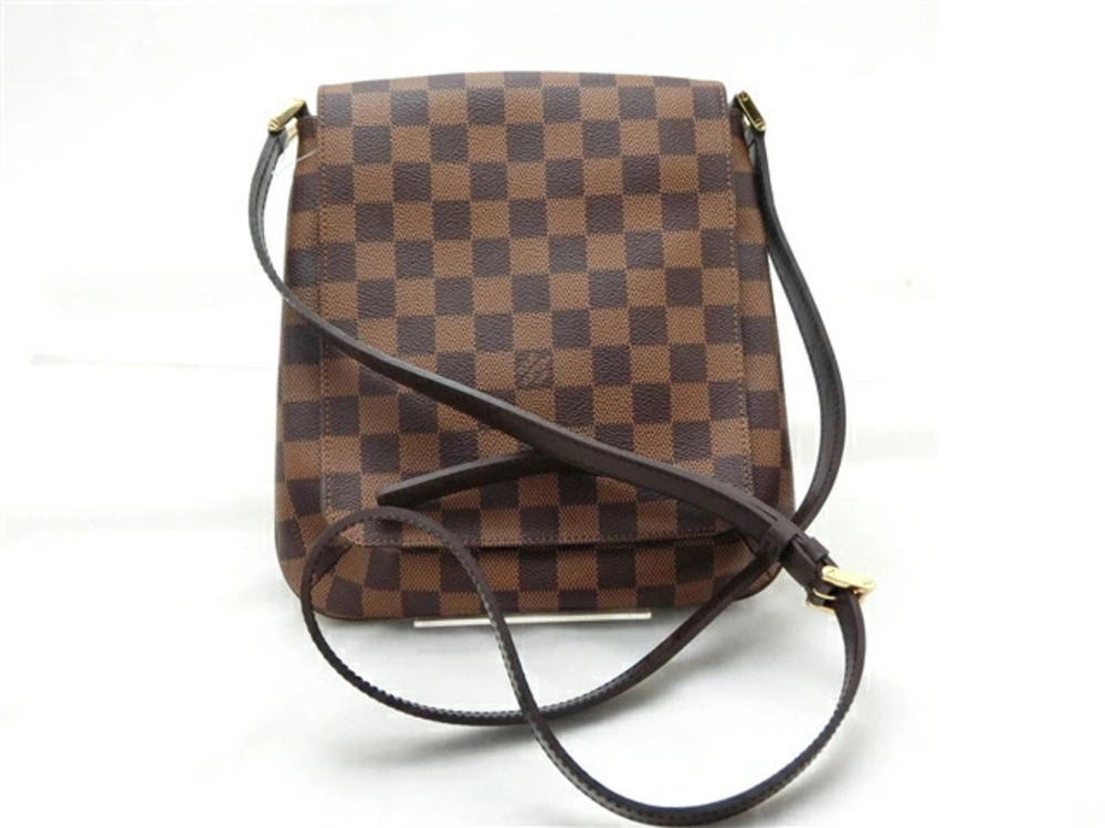 LOUIS VUITTON Musette Salsa Long Shoulder Bag Damier